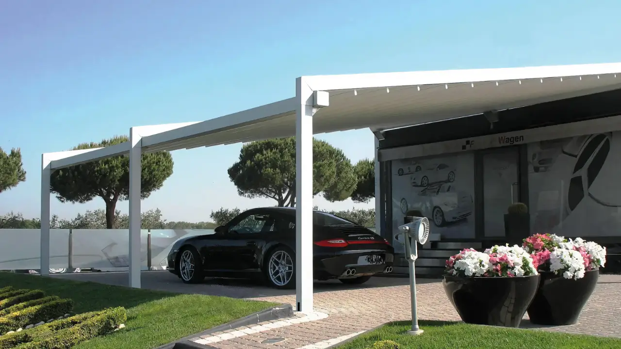 Pratic Evo aluminium pergola details