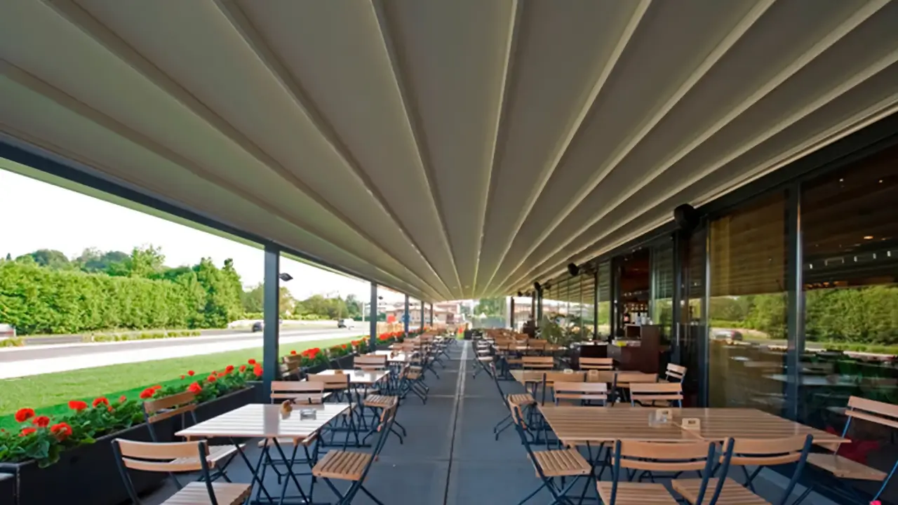 Pratic Mito aluminium pergola details
